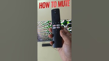 How to Mute Mi Tv #shortsfeed #mitv #remote #remotecontrol #mismarttv #viral #trending #shortsviral