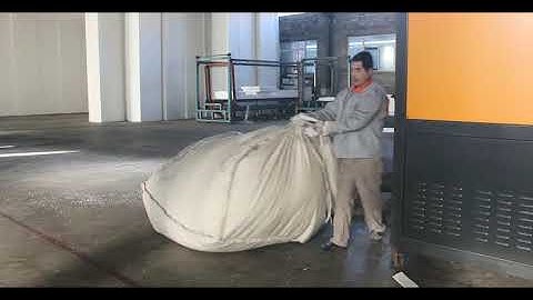 EPS (Expanded Polystyrene) recycling system