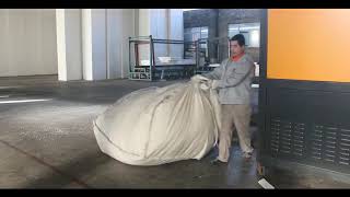 EPS (Expanded Polystyrene) recycling system