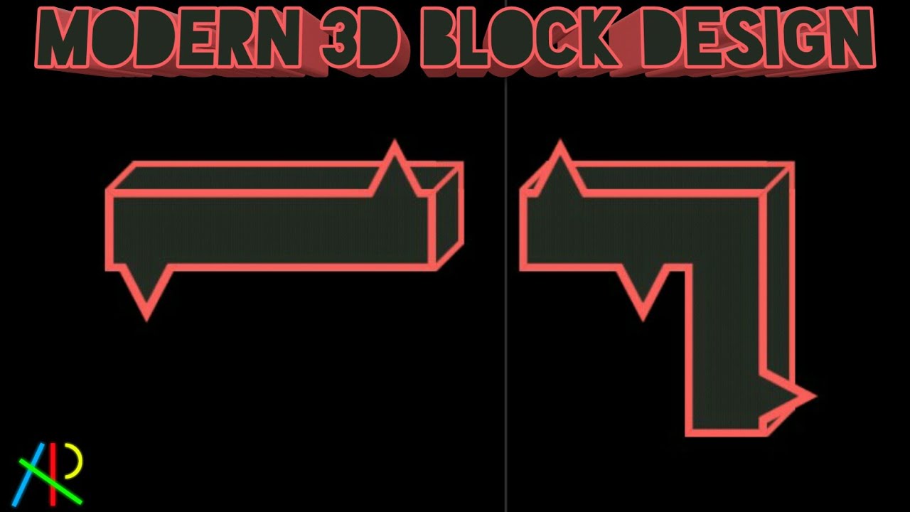 [TUTORIAL] MODERN 3D BLOCK DESIGN GEOMETRY DASH 2.11