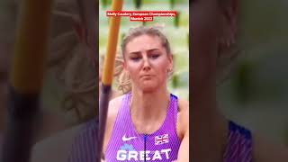 Molly Caudery Pole Vault European Championships, Munich 2022 #polevault #englishgirl