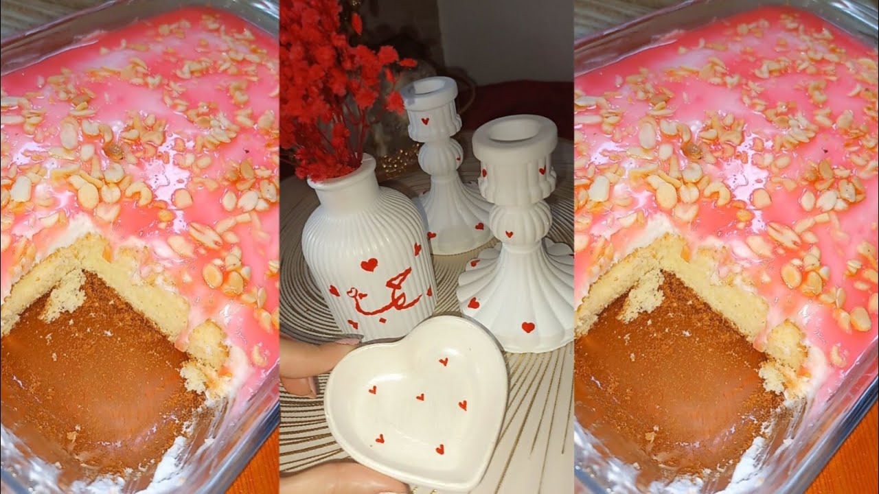 أسهل كيكة للمبتدئات بذوق فراولة اقتصادية وبسيطة....