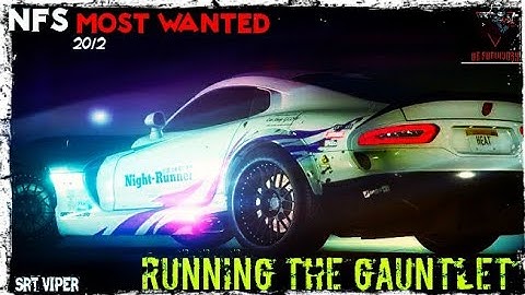 NFS MOST WANTED 2012-LOW SPECS PC GAME -- SRT VIPER --RUNNING THE  GAUNTLET RACE -- GAMEPLAY