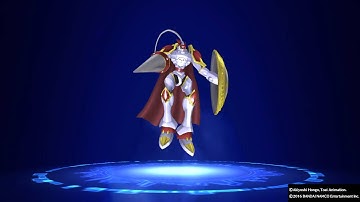 DIGIMON STORY CYBER SLEUTH WarGrowlmon Mega Digivolve to Gallantmon