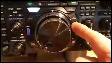 Yaesu new FTDX101D VC Tune Control demonstration-Please leave comments below