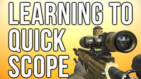 Learning to Quickscope - Black Ops 2 Gameplay Commentary