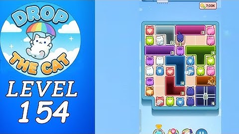 Drop The Cat Level 154 Walkthrough