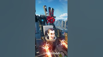 Titan Speakerman and Cameraman vs Skibidi Toilet and Spider-Man Running with Friends