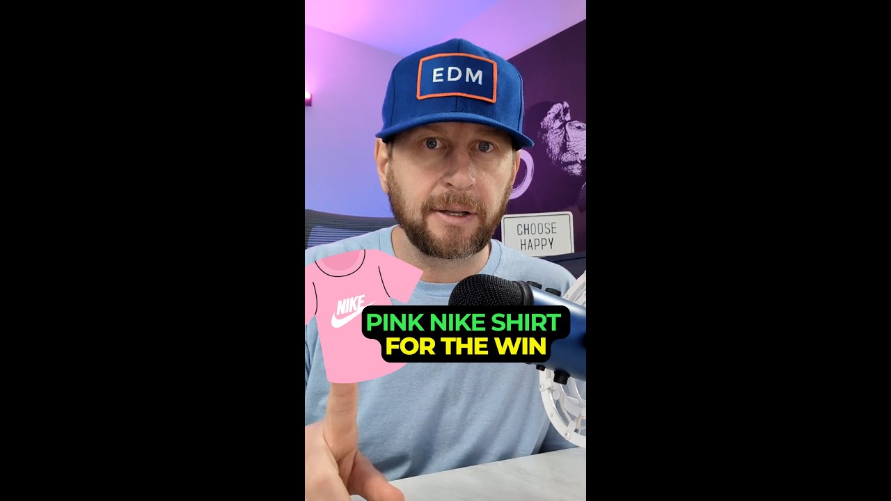 Pink Nike Shirt For The Win