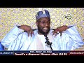 Kankan Da Kai Da Tawali Un Manzon Allah SAW Prof Mansur Isa Yelwa 