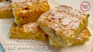 Carrés aux amandes