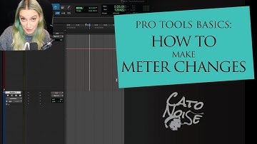 Pro Tools Basics: Changing Meter Throughout A Song