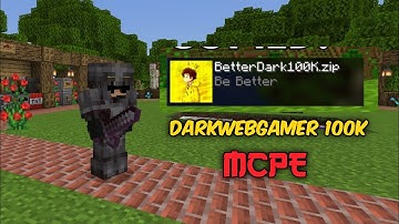 DarkWebGamer 100k pack for mcpe