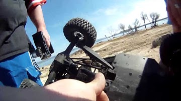 How the Vaterra Twin Hammers broke its drive shaft