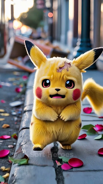 Pikachu Loses Everything… Until Baymax Shows Up! #shorts #story