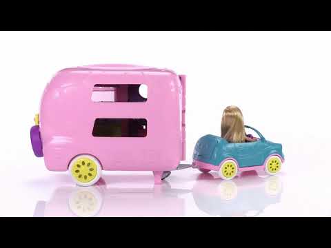 smyths barbie dream camper