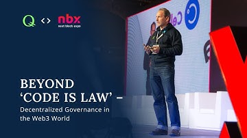 NBX Conference: Nicolas Biagosch on the Future of Decentralized Governance in Web3