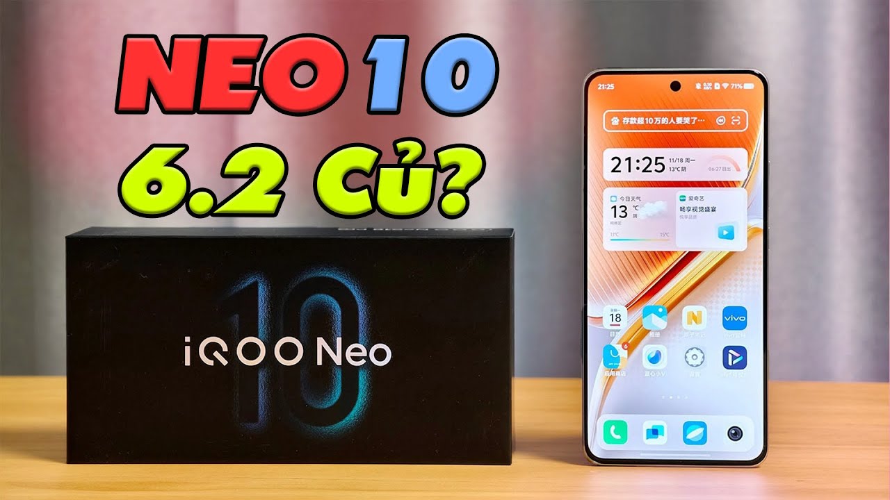 [Test theo yêu cầu] IQOO NEO 10 săn sale 6.2 củ - SNap 8GEN3, Chip Q2 cân mọi game!