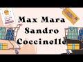 Нашла кожаную сумку от Coccinelle, кое-что от Max Mara и Sandro в Секонде🛍