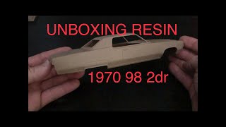 Too Many Projects - Unboxing Resin kits: TMP 1970 98 2dr High Resolution Brown Resin 1/25