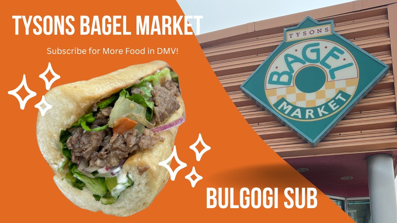 [Food 🌯] 버지니아 타이슨스에 위치한 타이슨스 베이글 마켓에 불고기섭 리뷰🌯 l Bulgogi Sub, Tysons bagel market in Tysons VA