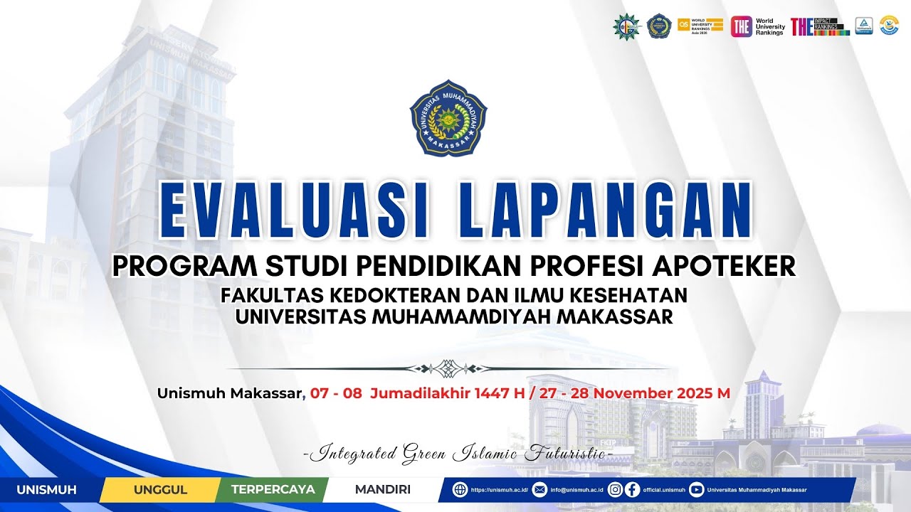EVALUASI LAPANGAN PROGRAM STUDI PENDIDIKAN PROFESI APOTEKER - YouTube