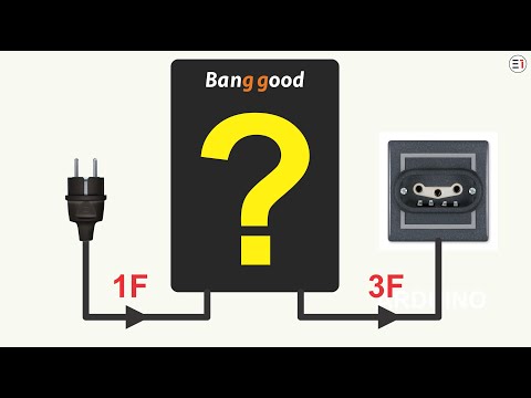 Kako MONOFAZNU struju pretvoriti u TROFAZNU | Frekventni regulator