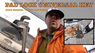 Tip of the Week - Locks and Pipe Wrenches