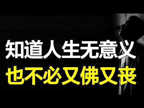 人生没有意义？这本书让我彻底怀疑人生，深度解读阿尔贝·加缪《西西弗神话》【心河摆渡】