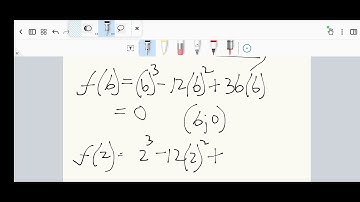 Cubic function - grade 12 - determine the turning points and point of inflection