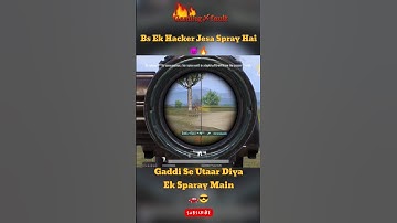 Hacker Jesa Spray Hai.. 😈💯🤯 #bgmi #pubgmobile #shorts #viral #tranding #ytshorts #gaming_fault007