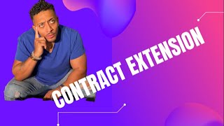 What to do when your contract is about to expire.