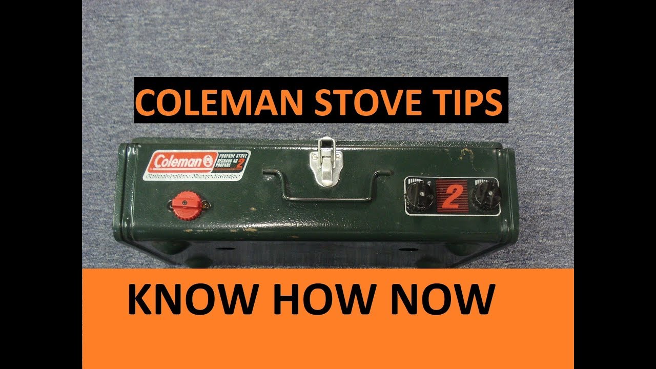 How to Use a Coleman Propane Camp Stove YouTube