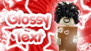 How to make glossy text on photopea!