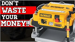 Dewalt Thickness Planer An UNSPONSORED Woodworking Tool Review