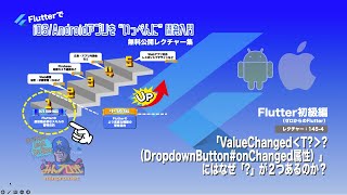 【ゼロからのFlutter】145-4：「ValueChanged＜T?＞?（DropdownButton#onChanged属性）」にはなぜ「?」が２つあるのか？ーみんプロ式