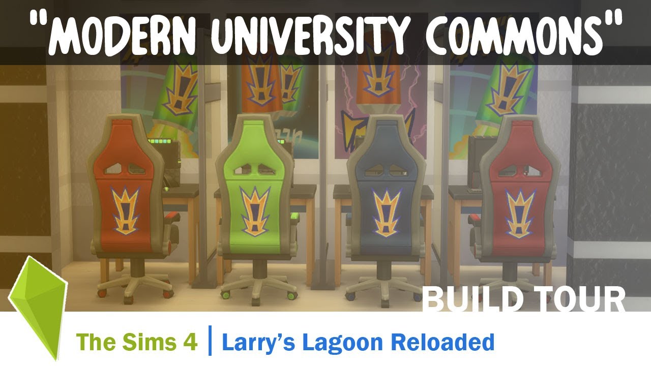 Sims 4 Foxbury Commons Build: Touring Larry’s Lagoon Reloaded