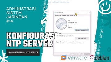 Tutorial Konfigurasi NTP Server di Linux Debian 8