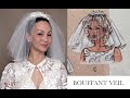 How to make a Shoulder Length Veil: Bouffant Veil Part 1