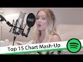 Global Top 15 Songs on Spotify Chart Mashed Up Over One Track!