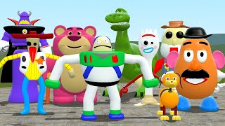 All Toy Story 3D Memes Nextbot In Garry's Mod