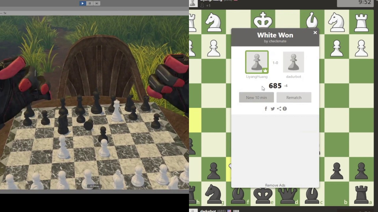 VR Chess Teaser YouTube