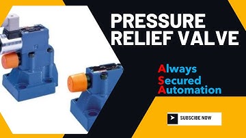 How Pressure Relief Valve Works| DBW Type