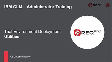 Installing IBM Collaborative Lifecycle Management 6.0.6 - Trial Environment - Part 1/4