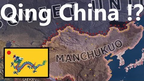 What If Qing China Existed In 1936!? Hoi4 Timelapse