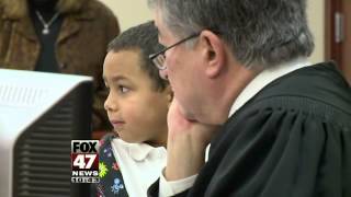 Ingham County Judge Presides over Christmas Adoptions
