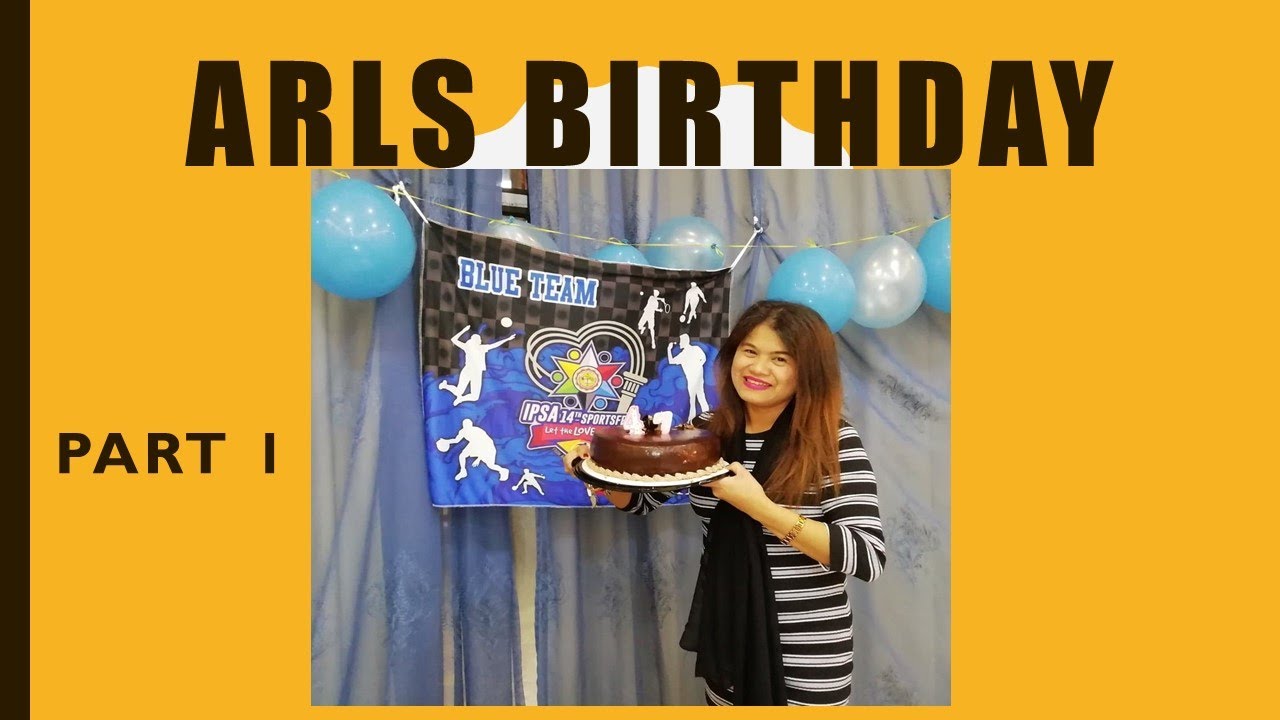 ARL'S PREBIRTHDAY CELEBRATION WITH LIVE BAND, PART 1
