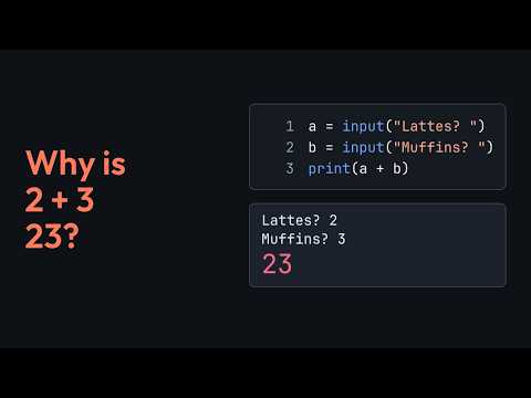 Python input() Function: Why It Always Gives You Text