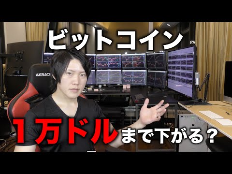 ビットコインは１万ドルまで下がる？上がる？
