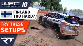 WRC 10 | Ford Fiesta Rally2 | Finland SETUPS